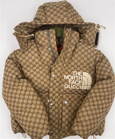 gucci x north face puffer coat|Gucci X north face tracksuit.